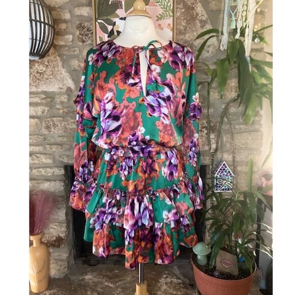 🌺 MISA Los Angeles “Amalya” Mini Dress – Size Small - Picture 2 of 9